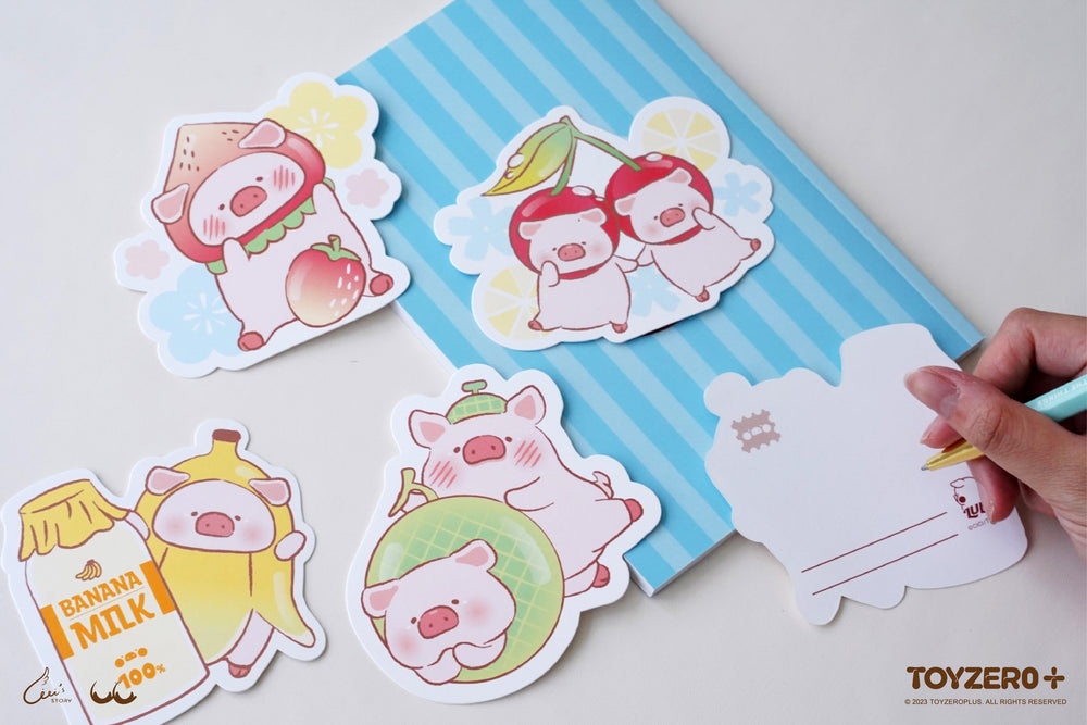 LuLu The Piggy - Postcard