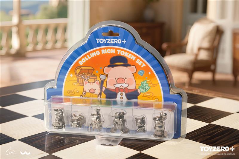 LuLu The Piggy - Rolling Rich Token Set