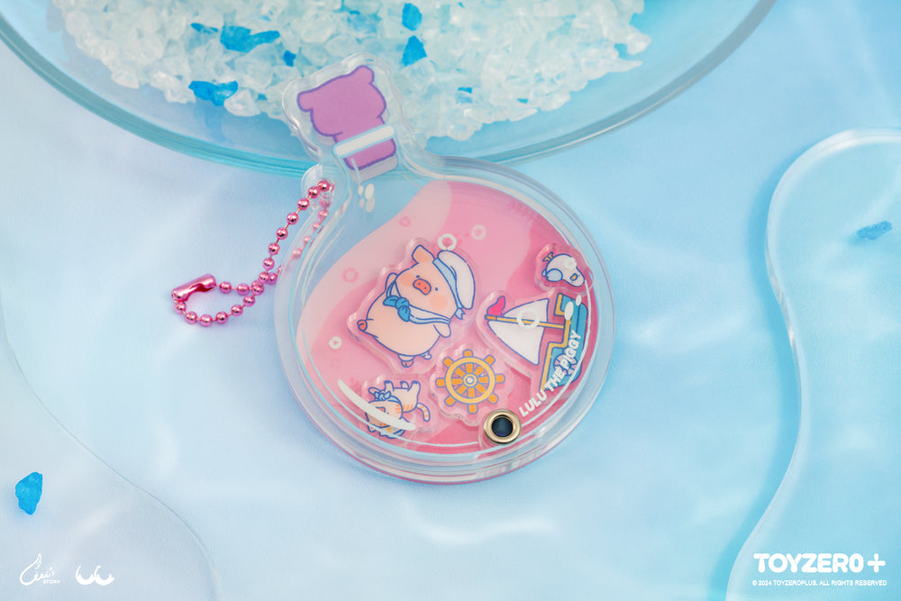LuLu the Piggy Ocean  - Acrylic Keychain (Navigating Ver.)