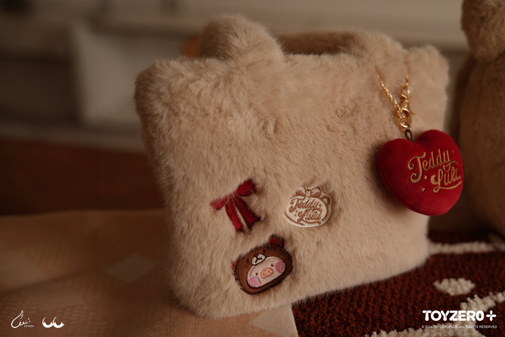 [Online Exclusive] LuLu the Piggy - Teddy LuLu Plush Tote Bag
