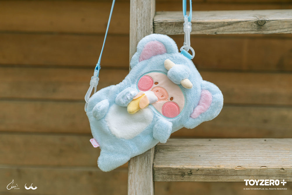 LuLu the Piggy Animal Party - Elephant Lu Plush Crossbody Bag