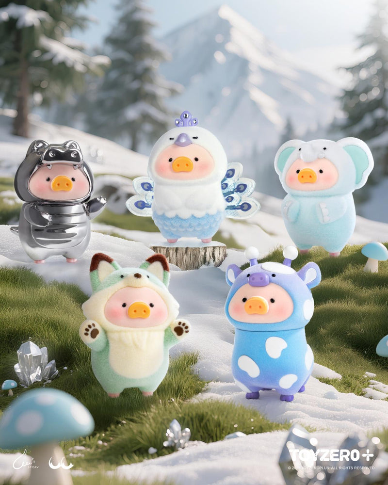 LuLu The Piggy - Animal Party Limited Edition (White Peacock)