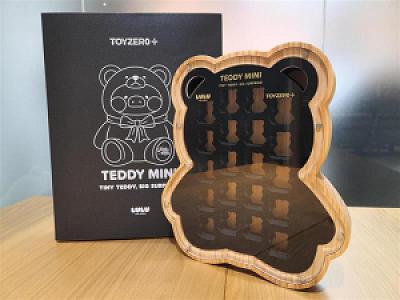 LuLu the Piggy - Teddy Mini Wooden Display