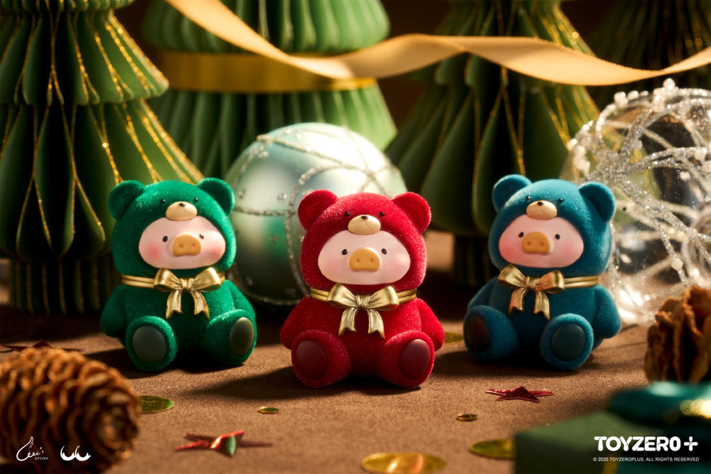 LuLu the Piggy - Teddy MINI Limited Edition (Winter Trio)