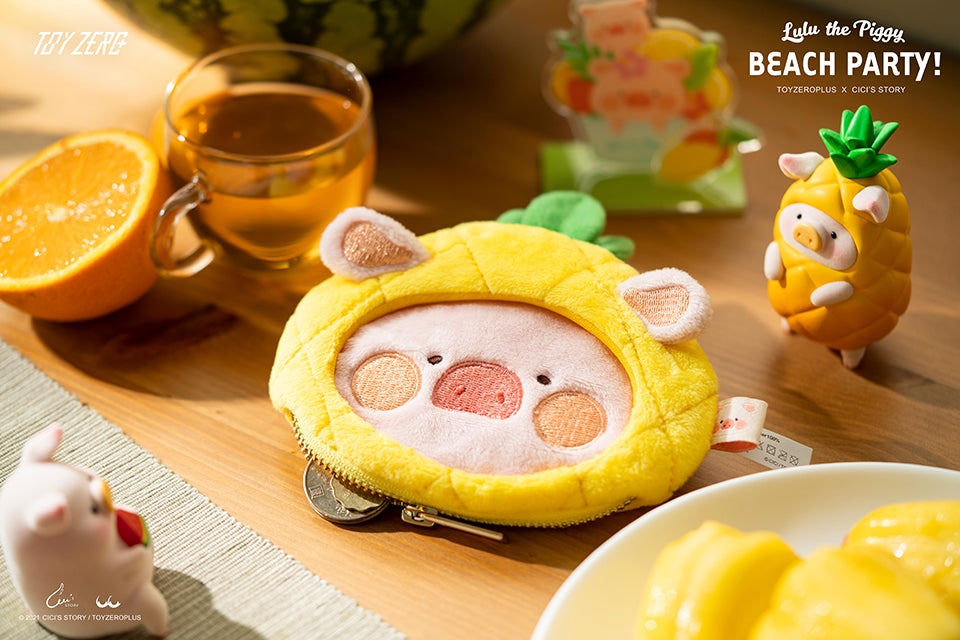 LuLu Beach Party Plush Wallet