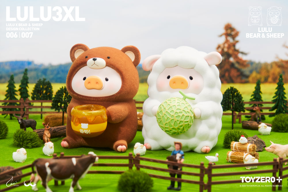 LuLu The Piggy - 3XL BEAR LULU/3XL SHEEP LULU