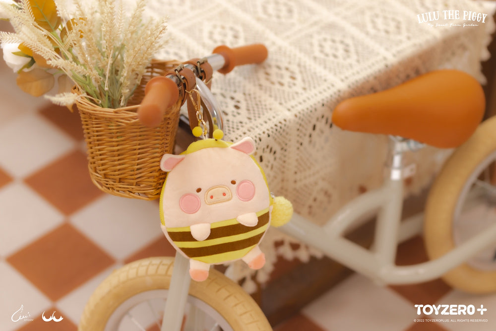 LuLu The Piggy Farmer - Plush Pouch