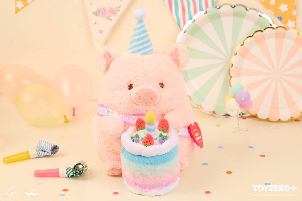 LuLu the Piggy Birthday - Birthday LuLu Plush Toy