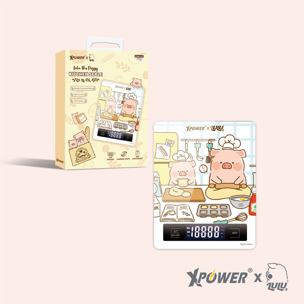 XPower x LuLu the  Piggy - LuLu the  Piggy Kitchen Scale